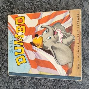 Vintage 1947 - Walt Disney's Little Library "Dumbo" Book